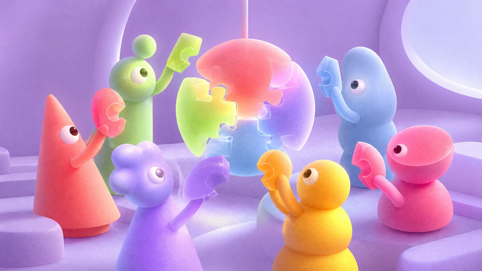 Candy Crowd 3D visual Skill example 1