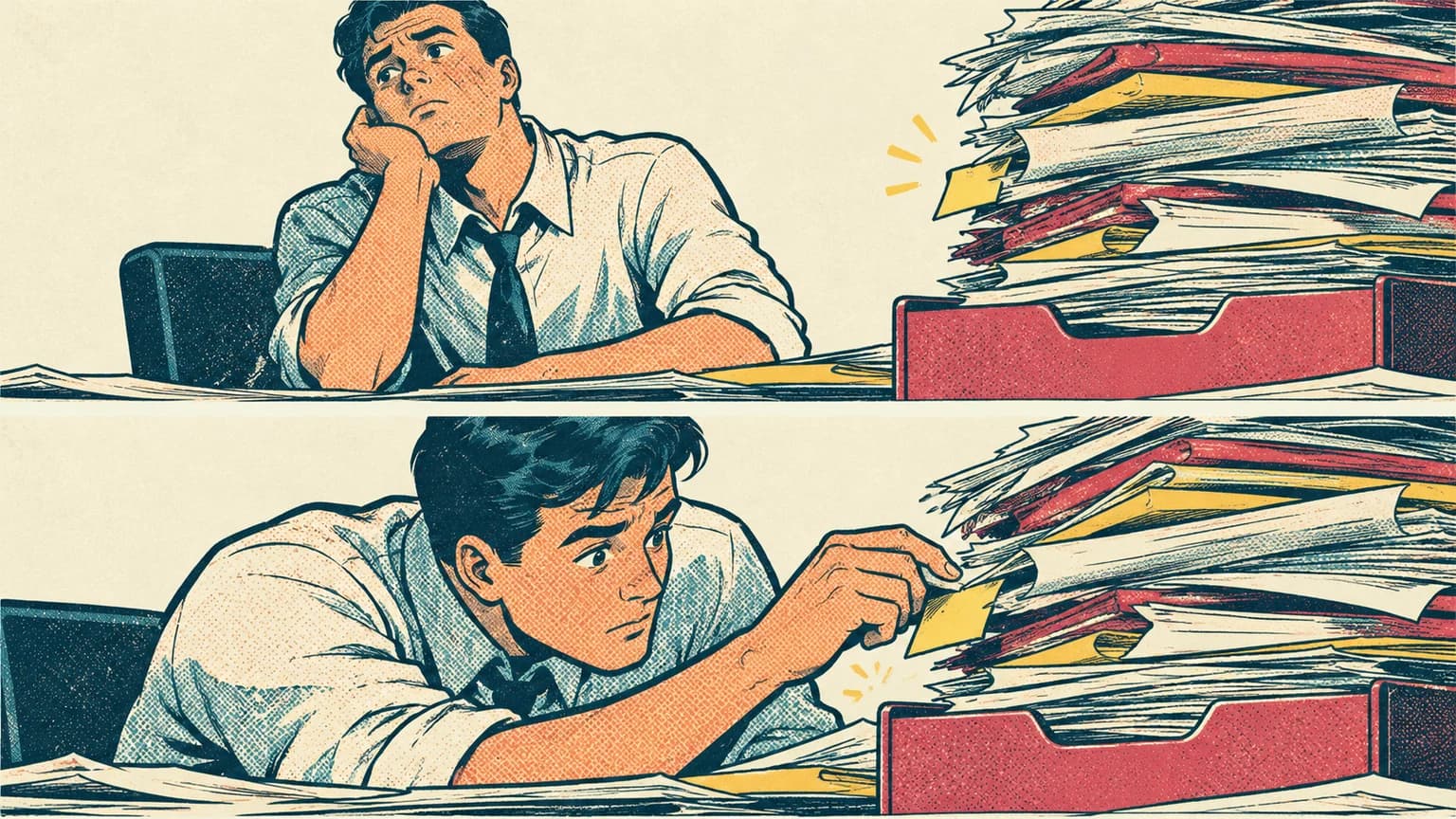Comic Pressure visual Skill example 1